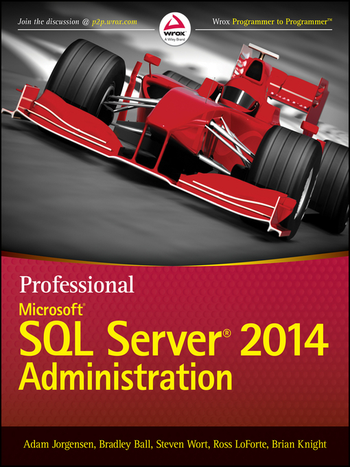 Title details for Professional Microsoft SQL Server 2014 Administration by Adam Jorgensen - Available